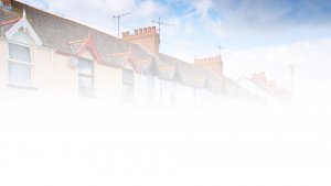 Image header of house roofs