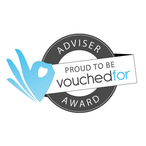 VoucheFor Award logo awarded to Acclaimed Mortgage Consultancy